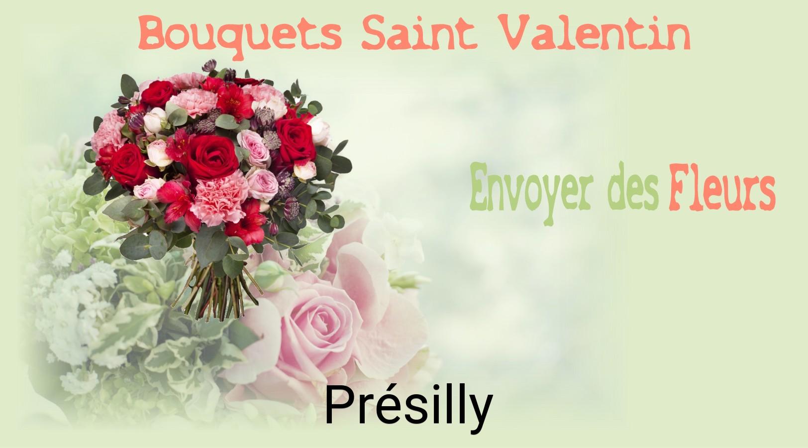Roses de Saint-Valentin livrées à Présilly